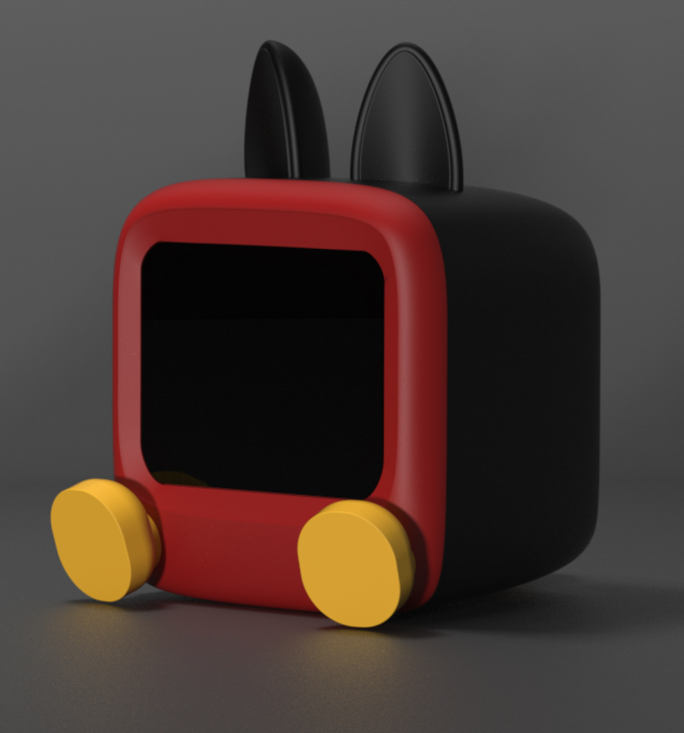 "MILI Robot Pet TV Edition showing different color variants - Green, Pink, Black, and Multi-color options"